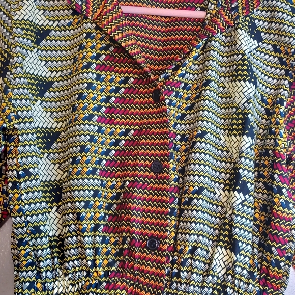 NWT Fahari Bazaar Sustainable Artsy Sz S Hand-dyed Handwoven Cotton Jumpsuit - Picture 5 of 16